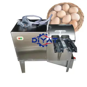 Good quality double row chicken duck egg mud egg cleaner machine