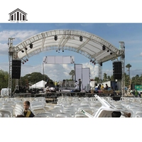 Scène portable pliable en aluminium pour les événements de concert en plein air