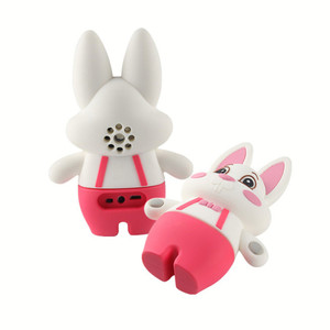 DYX-001 Cá nhân hoá tùy chỉnh PVC bạch tuộc phong cách thỏ hình dạng không dây màu xanh răng Loa - Product Image 6