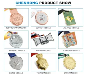 Medalhas de corrida de maratona esportiva personalizadas de alta qualidade em liga de zinco em metal com relevo de metal barato por atacado