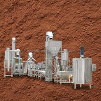Machine de traitement des noix MK pour la production de fèves de cacao, capacité de 30 à 100 kg/h, puissance de 220 V 10 kW, dimensions personnalisables, garantie d'un an