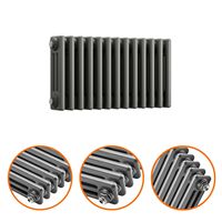 Radiateur en acier à double usage pour chauffage à l'eau et électrique, options personnalisables