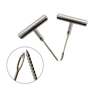 Auto Tubeless <b>Tire</b> Plug <b>Kit</b> Hand Tool Set for Car Flat <b>Tire</b> <b>Puncture</b> Repair - Product Image 2