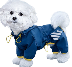 Veste de pluie pour petit chien pour toutes les saisons, imperméable réfléchissant avec capuche pour <span class=keywords><strong>Teddy</strong></span>, Bichon, chiot - Product Image 2