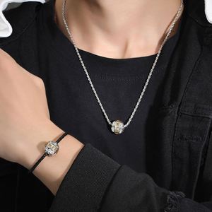 Nuevo Colgante de Rosario Creativo con Metafísica Taoísta, Collar de Cuentas Giratorias Auspiciosas para Hombre, Joyería Amuleto para Chico - Product Image 5