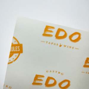 Papel Especial para Envolver Hamburguesas, Pan y Pasteles, Impreso Personalizado, con Revestimiento de Cera de Grado Alimenticio, Resistente a la Grasa - Product Image 6