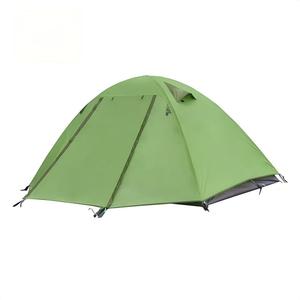 Tenda da Campeggio Professionale a Doppio Strato per Una Persona, Palo in Alluminio, Impermeabile, per Ciclismo ed Escursionismo - Product Image 3