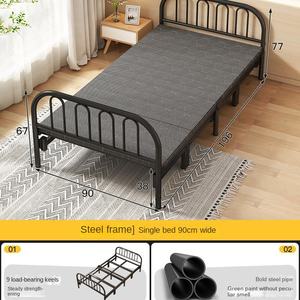 Canapé-<span class=keywords><strong>lit</strong></span> en métal, cadre de taille Queen, chaise pliante, <span class=keywords><strong>matelas</strong></span> pneumatique, <span class=keywords><strong>lit</strong></span> à vendre, <span class=keywords><strong>lit</strong></span> pliant avec <span class=keywords><strong>matelas</strong></span> - Product Image 6