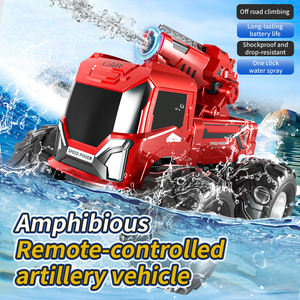NUEVO JUGUETE Camión Anfibio <span class=keywords><strong>de</strong></span> Cuatro Ruedas con Cañón <span class=keywords><strong>de</strong></span> <span class=keywords><strong>Agua</strong></span> Lanzable, Control Remoto <span class=keywords><strong>de</strong></span> 2.4GHz, Vehículo <span class=keywords><strong>de</strong></span> Juguete para Niños - Product Image 3
