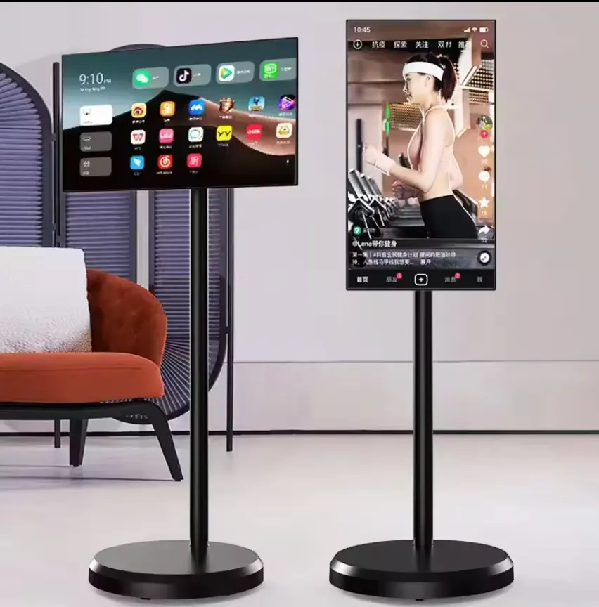21.5 24 27 32 Inch In-cell Lg Panel Stand By Me Tv Lcd Touch Screen Monitor Android Rollable Stand By Me Smart Tv