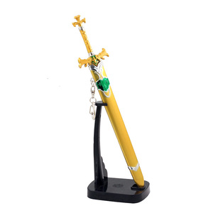 Épée jouet en alliage <span class=keywords><strong>de</strong></span> zinc, entièrement métallique, petite épée, <span class=keywords><strong>Sword</strong></span> <span class=keywords><strong>Art</strong></span> <span class=keywords><strong>Online</strong></span> Alicization Alice Synthesis Thirty Kanagi <span class=keywords><strong>Sword</strong></span>, 22 cm, 94 g, artisanat métallique - Product Image 2