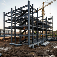 Edificio de Apartamentos Prefabricados de Gran Altura y Múltiples Pisos, Estructura de Acero Moderna Galvanizada, Apartamentos de Estructura Prefabricada