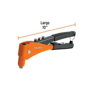 Riveteuse industrielle Truper 10 'bricolage professionnel Rivets facile à utiliser personnalisable ODM OEM disponible en aluminium bois acier acier acier au carbone - Product Image 3
