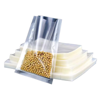 Sacs d'emballage transparents thermosoudés sur 3 côtés pour biscuits individuels, qualité alimentaire, emballage transparent pour beignets et biscuits, impression en héliogravure, plastique PE