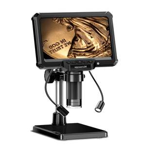 Microscope numérique portable électronique 1000X avec écran 7 pouces et lumière LED pour la réparation de circuits imprimés - Product Image 2