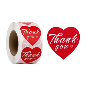 Etichette Adesive a Forma di Cuore da 1,5 Pollici per Regali di San Valentino, Decorazioni per Matrimoni e Feste, Adesivi Sigillanti a Cuore in Rotolo - Product Image 5