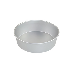 Fixed Bottom Round Cake Pan 4 5 6 7 8 9 10 12 Inch Anodized Aluminum Alloy Chiffon Baking Tray Easy Release Design - Product Image 2