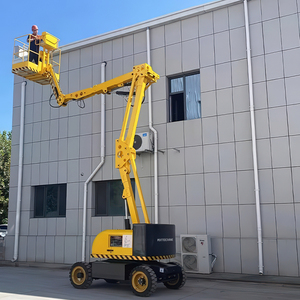 Disesuaikan 10m 12m 14m 16m 20m Cherry Picker Boom Lift listrik hidrolik diri mendorong Boom <span class=keywords><strong>Platform</strong></span> angkat - Product Image 2