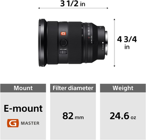 กล้องมิเรอร์เลส So FE 24-70 มม. F2.8 GM II (SEL2470GM2) เซ็นเซอร์ CMOS ฟูลเฟรม เมาท์ E - Product Image 6