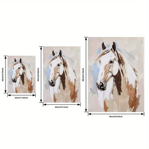 Pintura al óleo de vaquera <span class=keywords><strong>Vintage</strong></span>, lienzo minimalista moderno, arte de pared, póster occidental feminista para decoración de <span class=keywords><strong>baño</strong></span> y sala de estar - Product Image 4