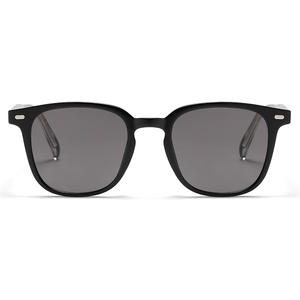 Nouvelles lunettes de soleil carrées pour hommes, monture noire en PC, protection UV400, pour la conduite en extérieur, transmittance classe 2 - Product Image 3