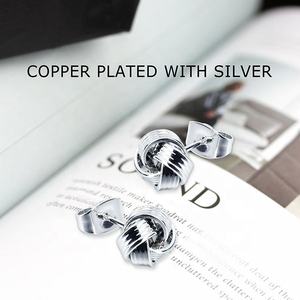 Orecchino all'ingrosso diretto in fabbrica da donna gioielli <span class=keywords><strong>di</strong></span> moda 3 paia <span class=keywords><strong>di</strong></span> <span class=keywords><strong>orecchini</strong></span> a Clip in rame puro - Product Image 3