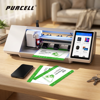 Máquina de Corte Automática de Protectores de Pantalla de Vidrio Nano PET 7H para Teléfonos Móviles Purcell, Equipo para Talleres de Reparación de Teléfonos