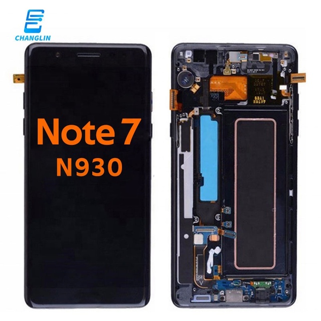 For Samsung galaxy Note 7 LCD Display Digitizer Assembly for samsung Note 7 Lcd Screen N930f for samsung Note 7 Screen