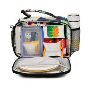 Cartoon Insulated <b>Lunch</b> Bag Portable Thermal Cooler Tote Zipper <b>Lunch</b> <b>Box</b> Bag for Kids School Picnic Travel - Product Image 2