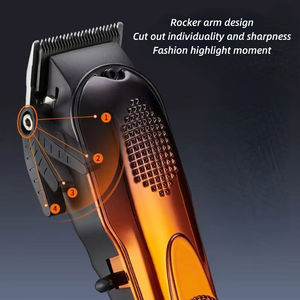 <span class=keywords><strong>Tondeuse</strong></span> à <span class=keywords><strong>cheveux</strong></span> professionnelle avec écran LCD, rasoir de barbier haute puissance, rechargeable, lames réglables, longue autonomie, pour la maison et l'hôtel - Product Image 3