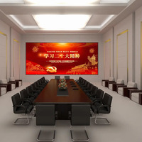 Pantalla LED Profesional para Interiores P1.25/P1.53/P1.86 de Alta Frecuencia de Actualización, Pantalla a Todo Color 8K HDR10 para Monitoreo en Centros de Comando