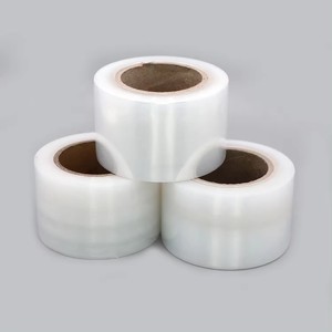 <b>Wrap</b> Roll Polyethylene Clear Stretch Film Wrapping Film Lldpe Shrink <b>Wrap</b> <b>Plastic</b> Packing Shrink Film - Product Image 3