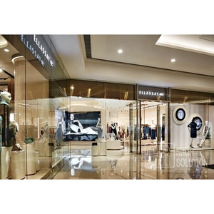 Venta al por menor alta-moderno textiles para el hogar <span class=keywords><strong>de</strong></span> prendas <span class=keywords><strong>de</strong></span> vestir Rack para tienda <span class=keywords><strong>de</strong></span> ropa Vitrine - Product Image 2