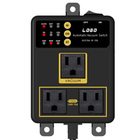 Interrupteur de contrôle de vide automatique électronique monophasé AC Konstar 15A avec affichage LED et protection contre les sous-tensions et les surcharges