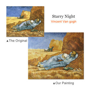 Reproducción de Obra de Arte de Paisaje Impresionista para Decoración del Hogar, Óleo sobre Lienzo Hecho a Mano, Cosecha, Famosas Pinturas de Calidad del Museo <span class=keywords><strong>Van</strong></span> <span class=keywords><strong>Gogh</strong></span> - Product Image 2