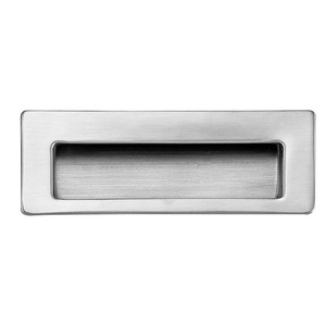 Poignée de <span class=keywords><strong>porte</strong></span> <span class=keywords><strong>coulissante</strong></span> durable Poignées de <span class=keywords><strong>placard</strong></span> encastrées en acier inoxydable 304 Poignées d'armoire de style moderne Poignées de tiroir <span class=keywords><strong>noir</strong></span> <span class=keywords><strong>mat</strong></span> - Product Image 1