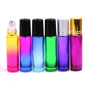 Canada : Offre Spéciale – Flacon en Verre Cylindrique Transparent de 4ml, 6ml, 8ml, 10ml avec Bille en Acier pour Soins de la Peau, Idéal pour l'Impression Sérigraphique - Product Image 4