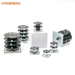 Hyderon Square Tube Connectors Zinc Alloy Screw Assembly For Stacking Racks <b>Shelves</b> - Product Image 1
