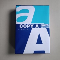 Papel de Copia A4, 80 g/m², 500 Hojas por Resma, Alto Brillo, Blanco Liso, Impresoras Láser de Doble Cara, para Oficina, Escuela, Uso Diario