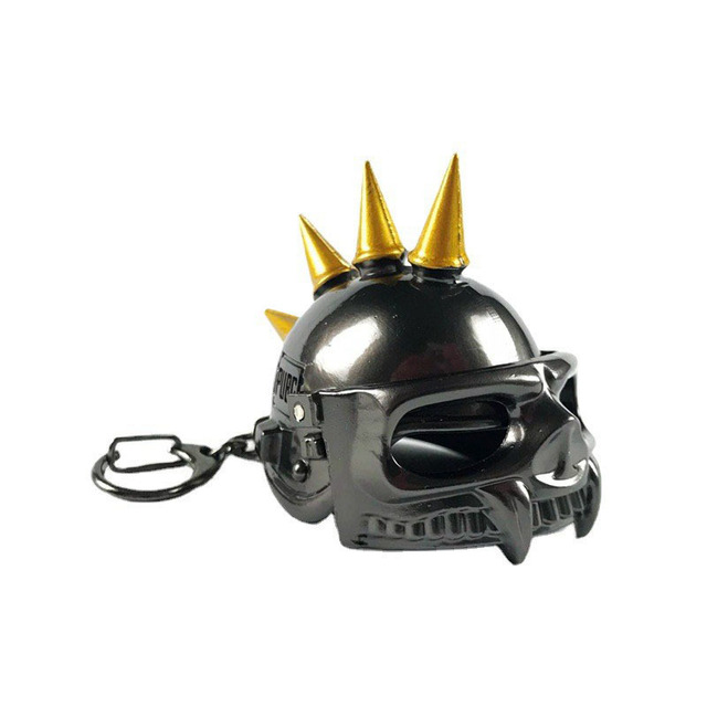 Game PUBG Pan Keychain Cosplay Props Level 3 Helmet Backpack 98k Saucepan Keyring 6cm