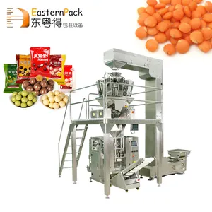 Vertical Packing Weight And High Accuracy Automatic Weighing Food Manufacturing Packaging Machine