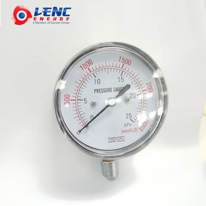 المهنية YE-60 + 0-25KPA النفط مقياس ضغط الغاز فراغ المانومتر - Product Image 4