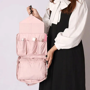 Direct Sales Durable Ladies Portable Handbag with Zipper Closure Waterproof & Foldable Design Polyester Material - Product Image 3