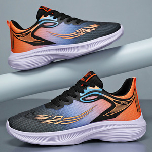 A basso prezzo alla moda Outdoor Casual Walking <span class=keywords><strong>scarpe</strong></span> da uomo leggero in maglia traspirante <span class=keywords><strong>scarpe</strong></span> da donna sportive su <span class=keywords><strong>scarpe</strong></span> da corsa uomo - Product Image 5