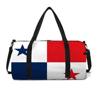 Sac de voyage à bandoulière avec drapeau de la Martinique, le plus vendu, sac de sport, sac de voyage pour le week-end, confortable et portable