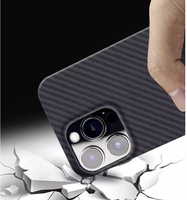 Coque de téléphone en fibre aramide 1500D pour 15PROMAX/15pro/15plus/15