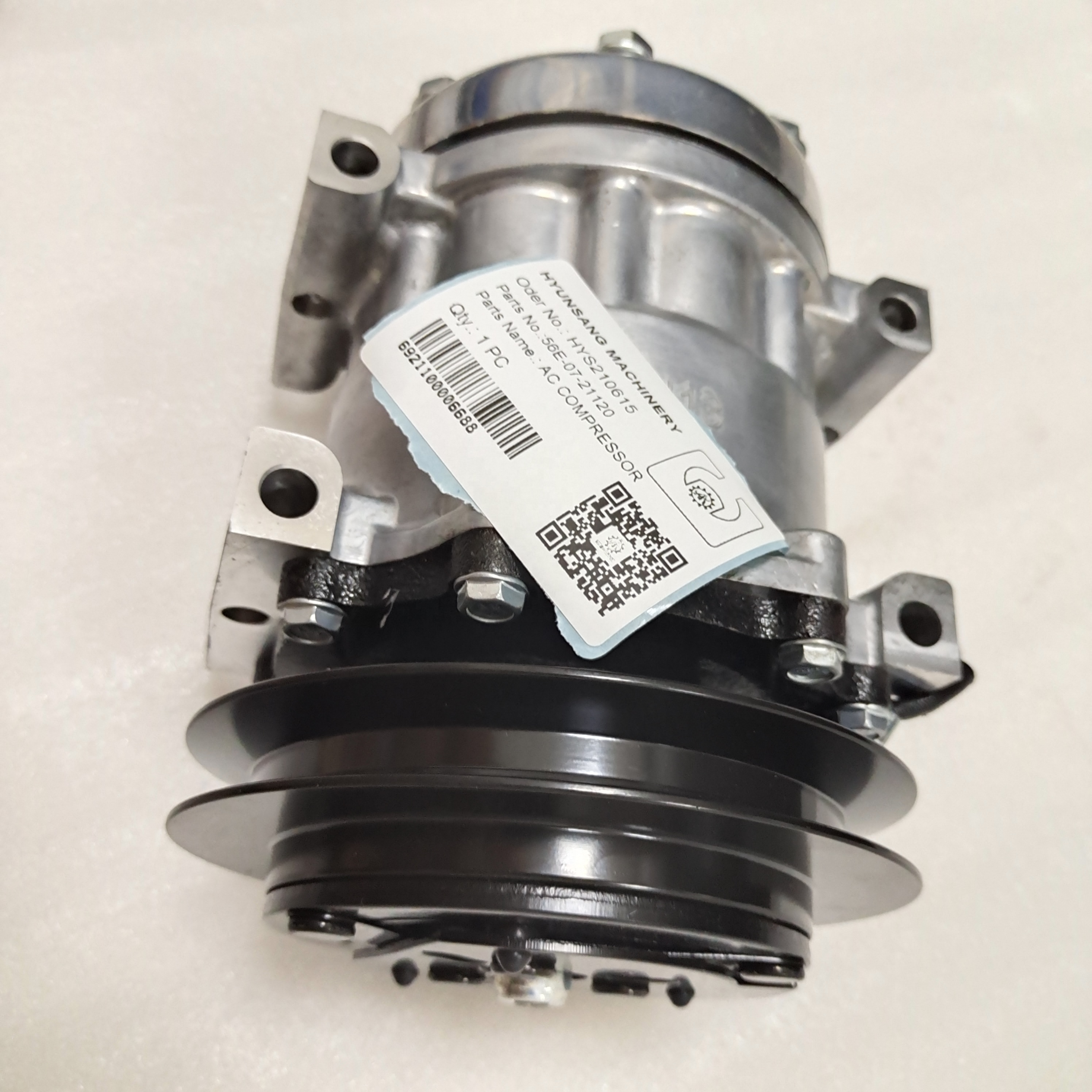 Hyunsang Excavator Parts - High Quality AC Compressors