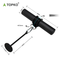 Barre droite en acier TOPKO pour machine à câble, accessoire pour exercices de tirage dorsal, d'épaules et de triceps à domicile
