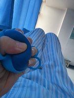 Bola de Agarre de Cinco Dedos con Estilo Fijo para Rehabilitación, Entrenamiento Físico, Equipo de Ejercicio, Fortalecedor de Muñeca y Dedos, Separador de Manos
