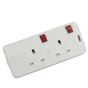 individual switch British electric extension sockets